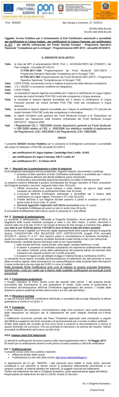 Microsoft Word - Avviso_Bando_Enti_Certificatori_PON_C1_e_D1.doc